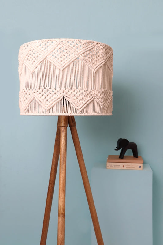 Macrame Tall Lamp